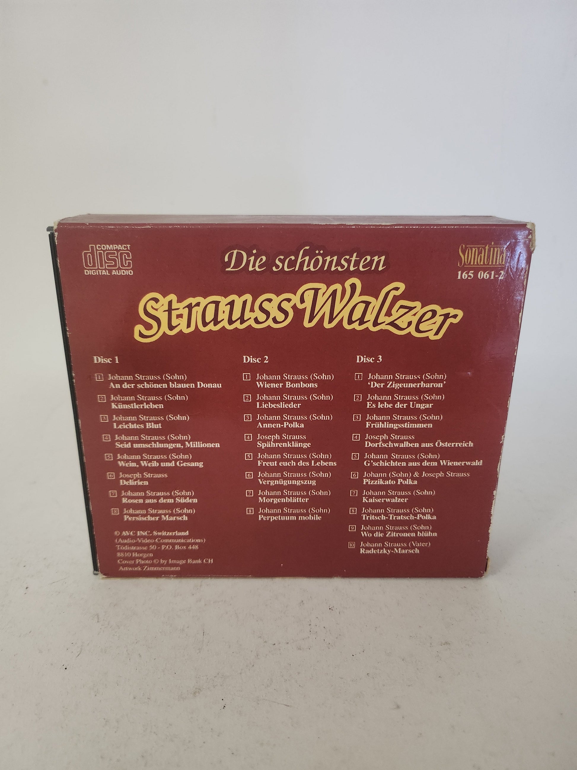 Schönsten Strauss Walzer CD Box - Cd