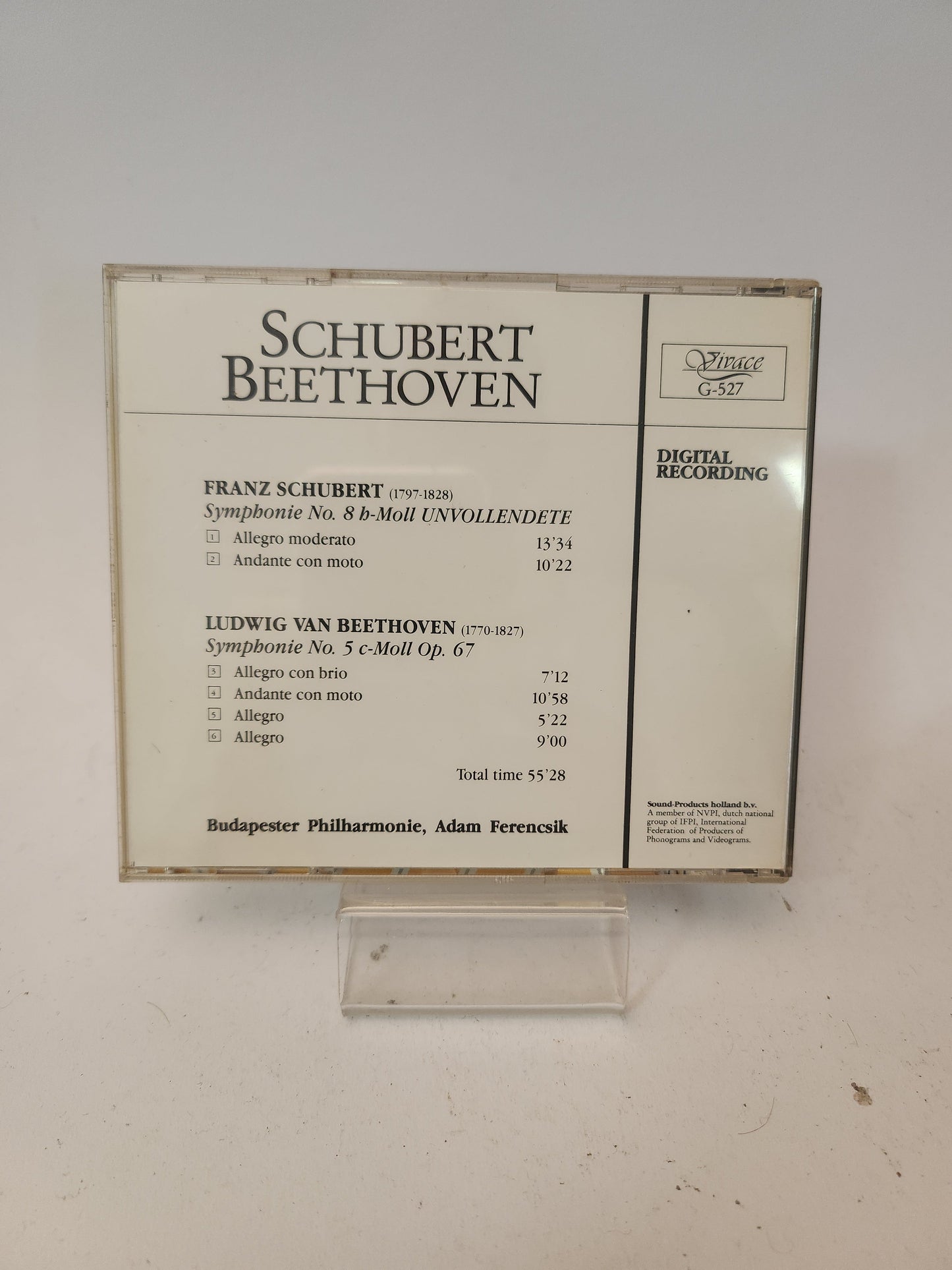 Schubert & Beethoven CD - Cd
