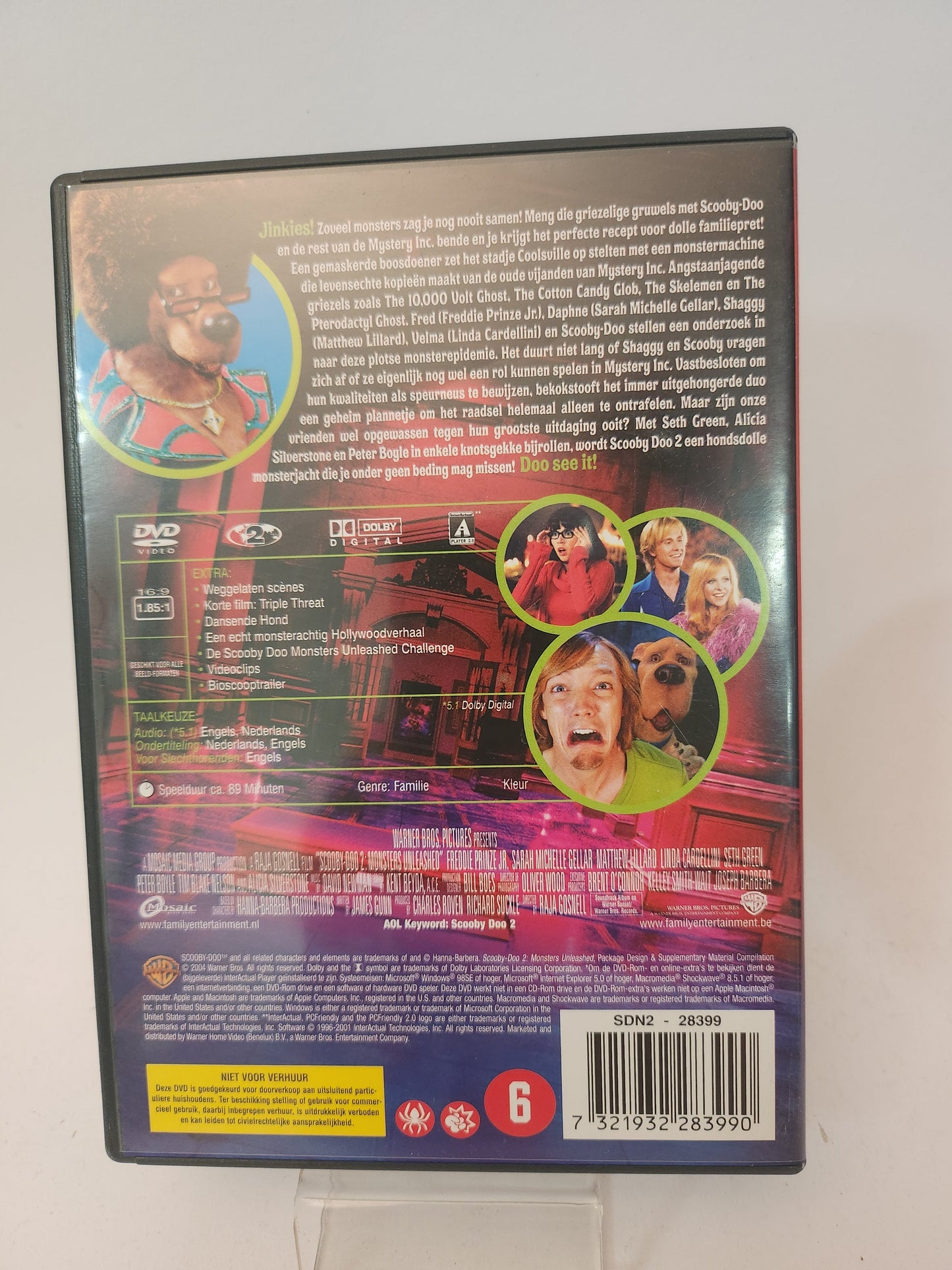 Scooby-Doo 2 de Losgeslagen Monsters Dvd Kids - Dvd kids