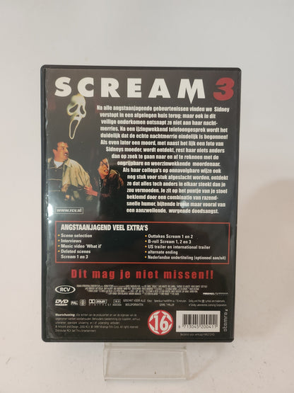Scream 3 Dvd - Dvd Volwassenen