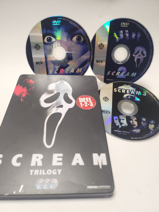 Scream Trilogy Steelcase Dvd Box - Dvd Volwassenen