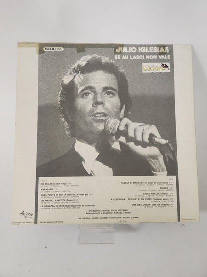 Se Mi Lasci Non Vale: Julio Iglesias LP Vinyl - Lp Vinyl