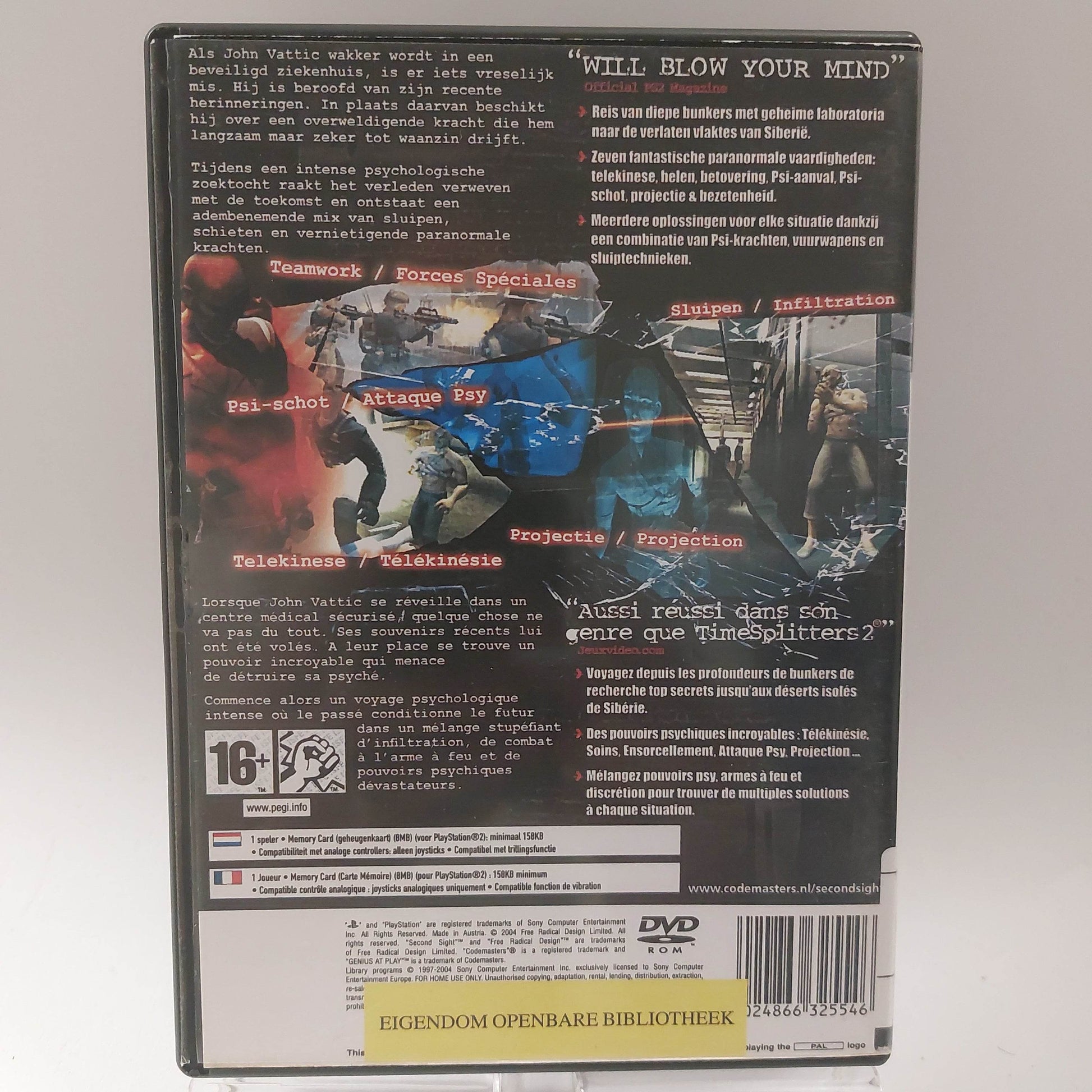 Second Sight Playstation 2 - Feniks Gameshop