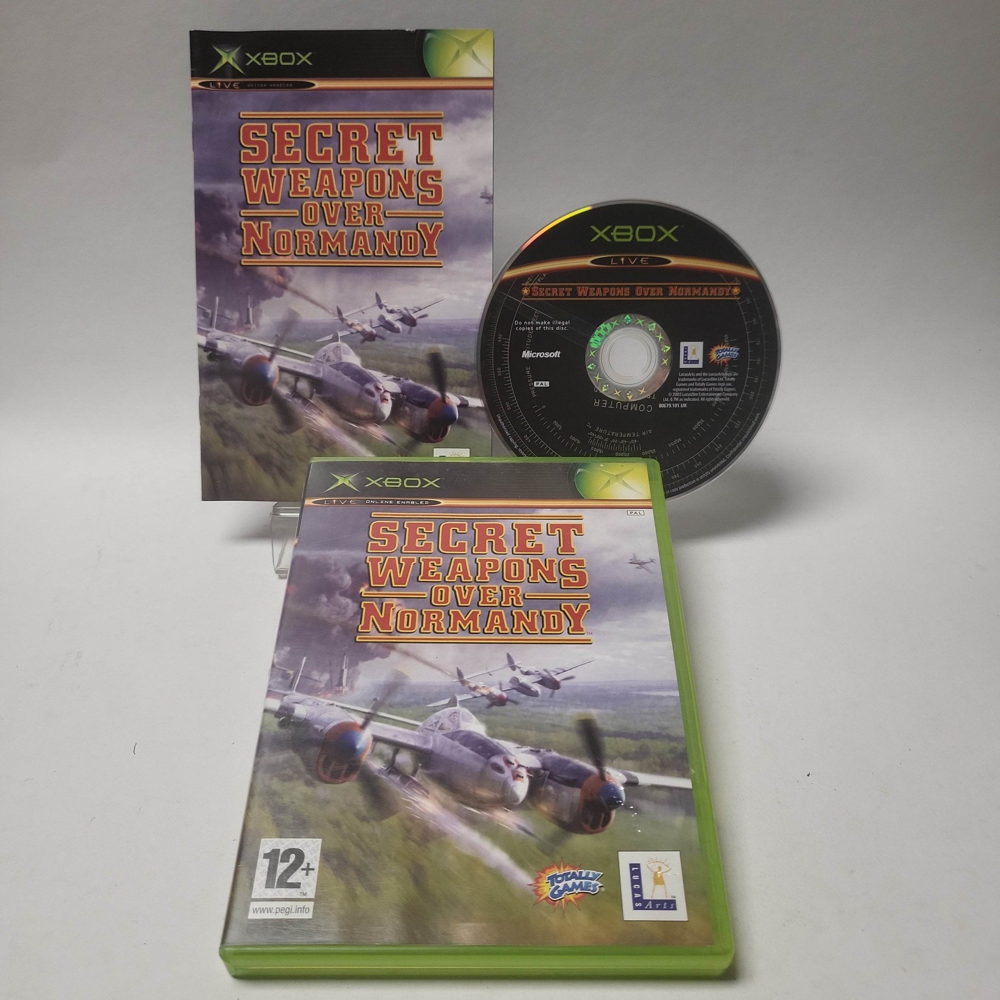 Secret Weapons over Normandy Xbox Original - Feniks Gameshop
