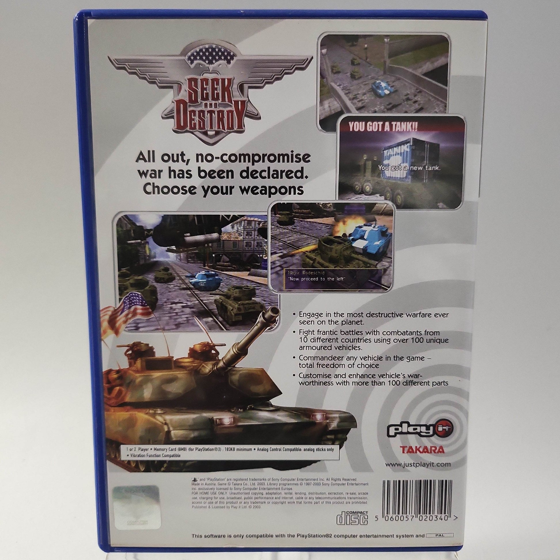 Seek and Destroy Playstation 2 - Feniks Gameshop