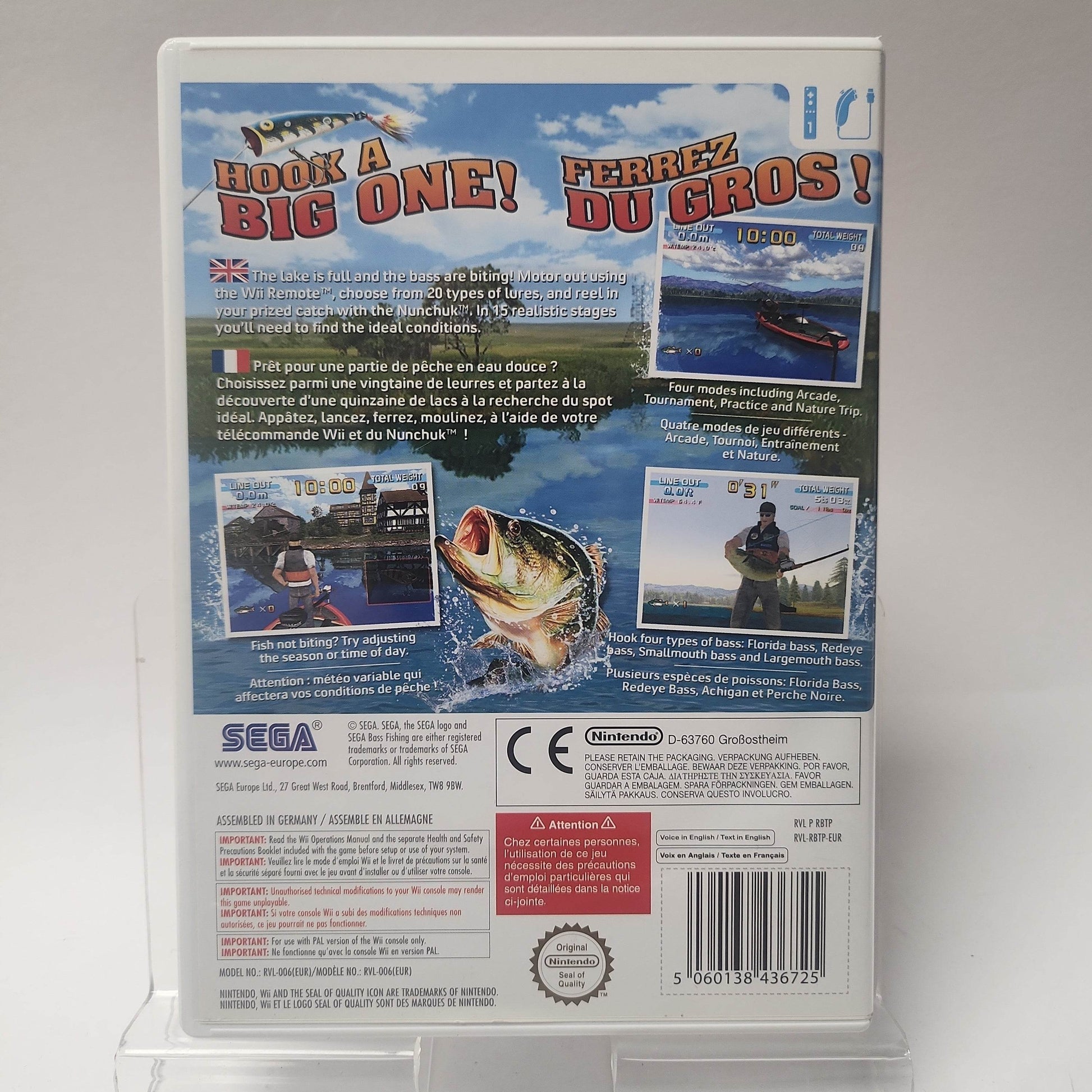 Sega Bass Fishing Nintendo Wii - Feniks Gameshop