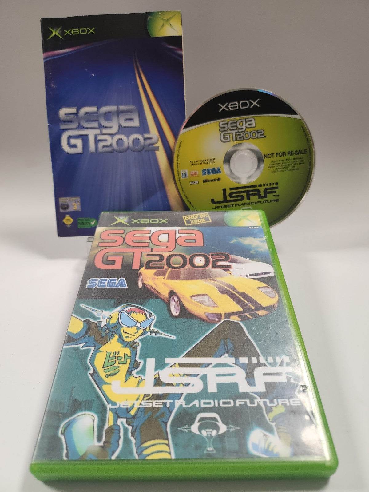 Sega GT 2002 & JSRF (Copy Cover) Xbox Original - Feniks Gameshop