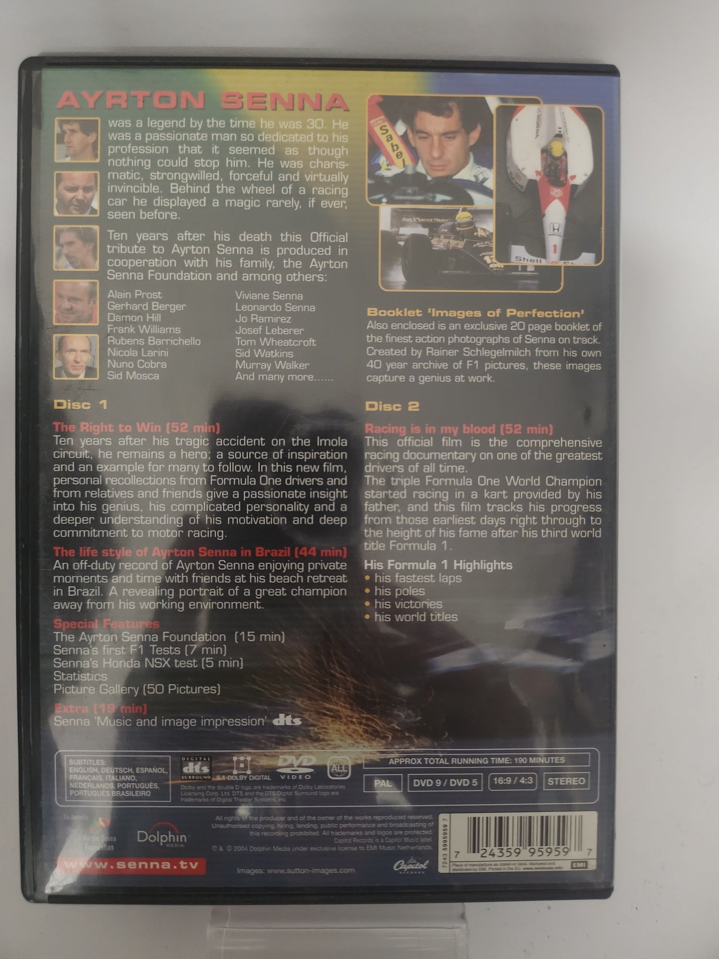Senna Dvd - Dvd Volwassenen