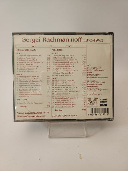 Sergei Rachmaninoff Dubbel CD - Cd