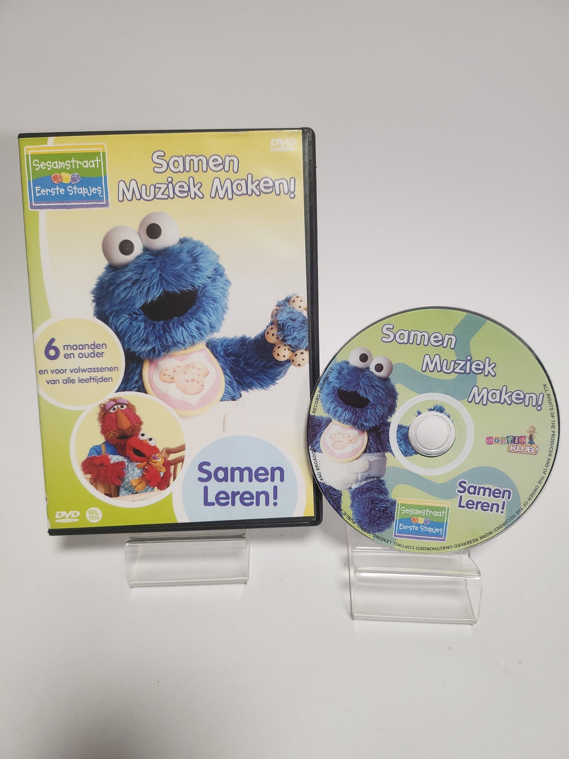 Sesamstraat Eerste Stapjes: Samen Muziek Maken Dvd Kids - Dvd kids