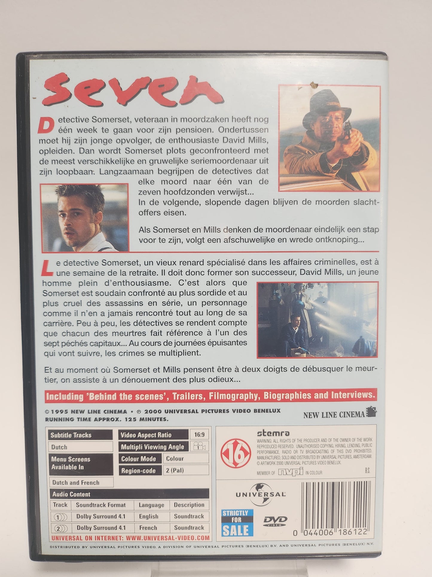 Seven Dvd - Dvd Volwassenen