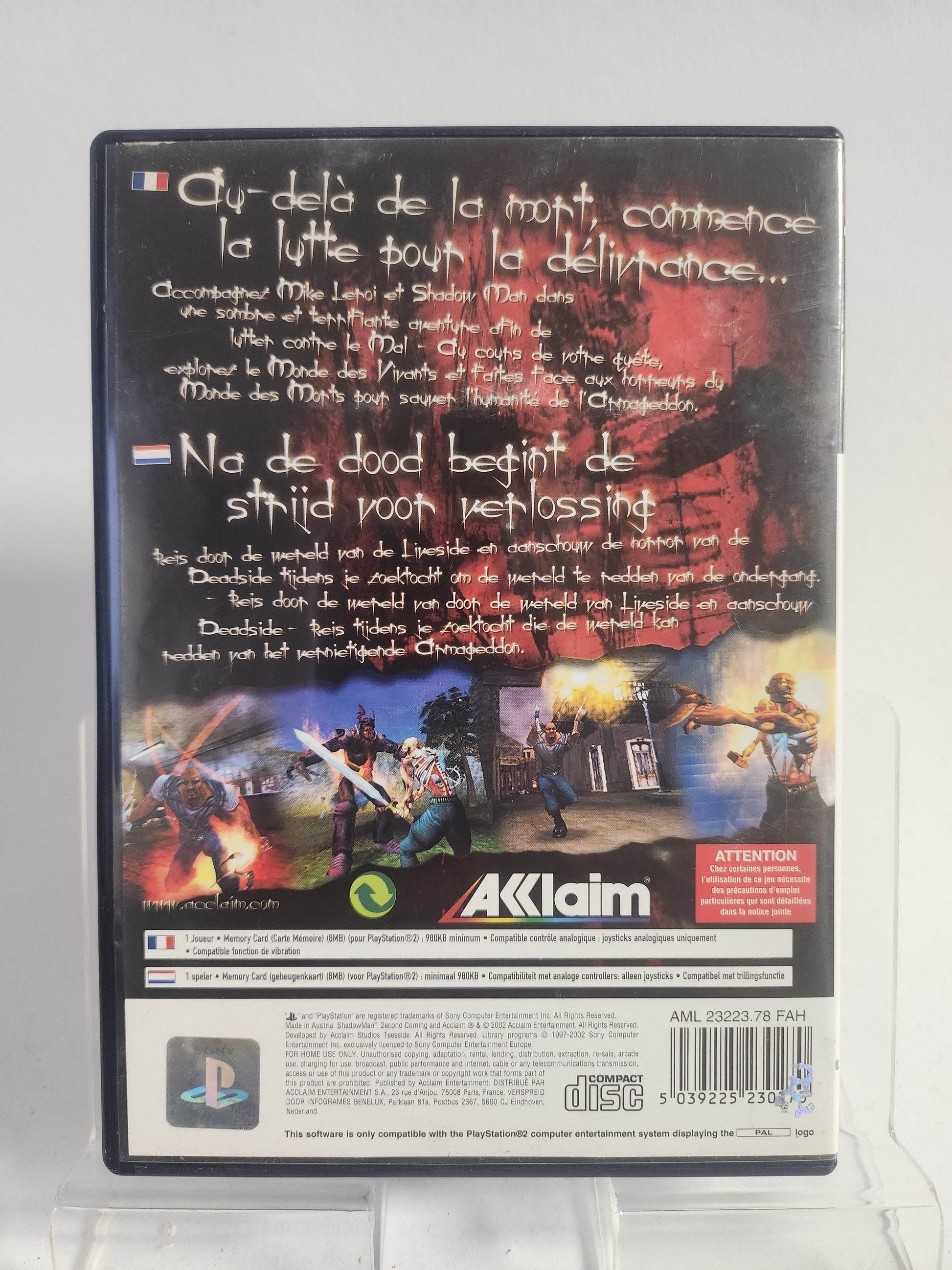 Shadow Man: 2econd Coming Playstation 2 - Feniks Gameshop