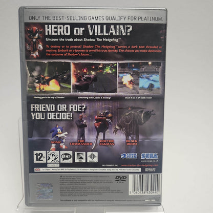Shadow the Hedgehog Platinum Playstation 2 - Feniks Gameshop