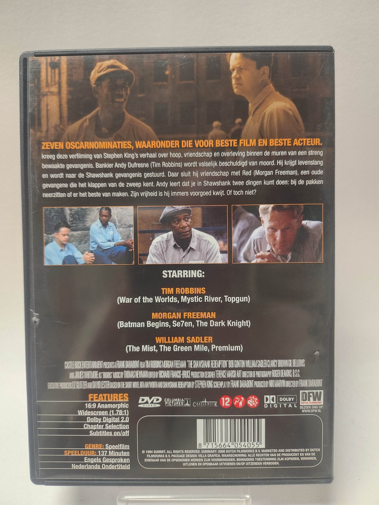 Shawshank Redemption DVD - Feniks Gameshop