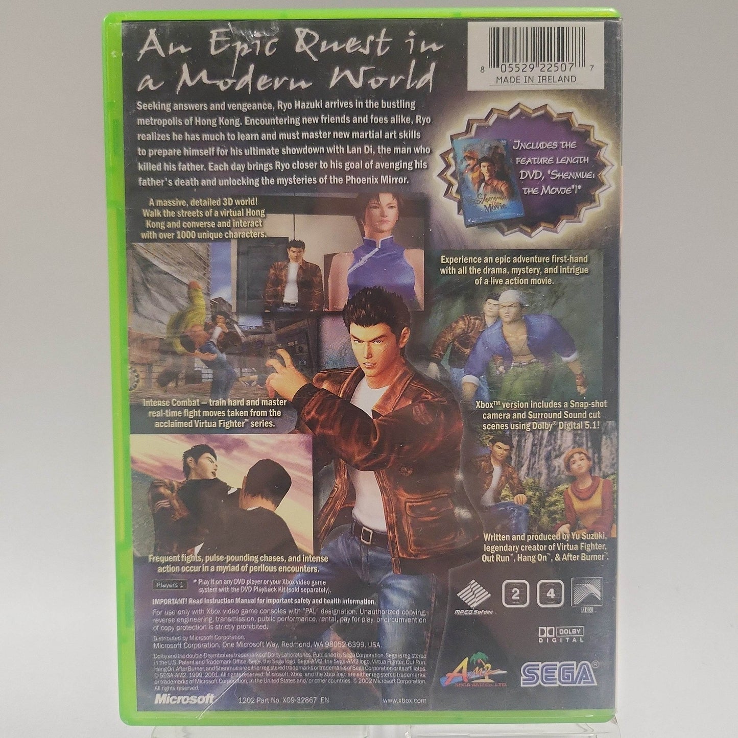 Shenmue II Xbox Original - Feniks Gameshop