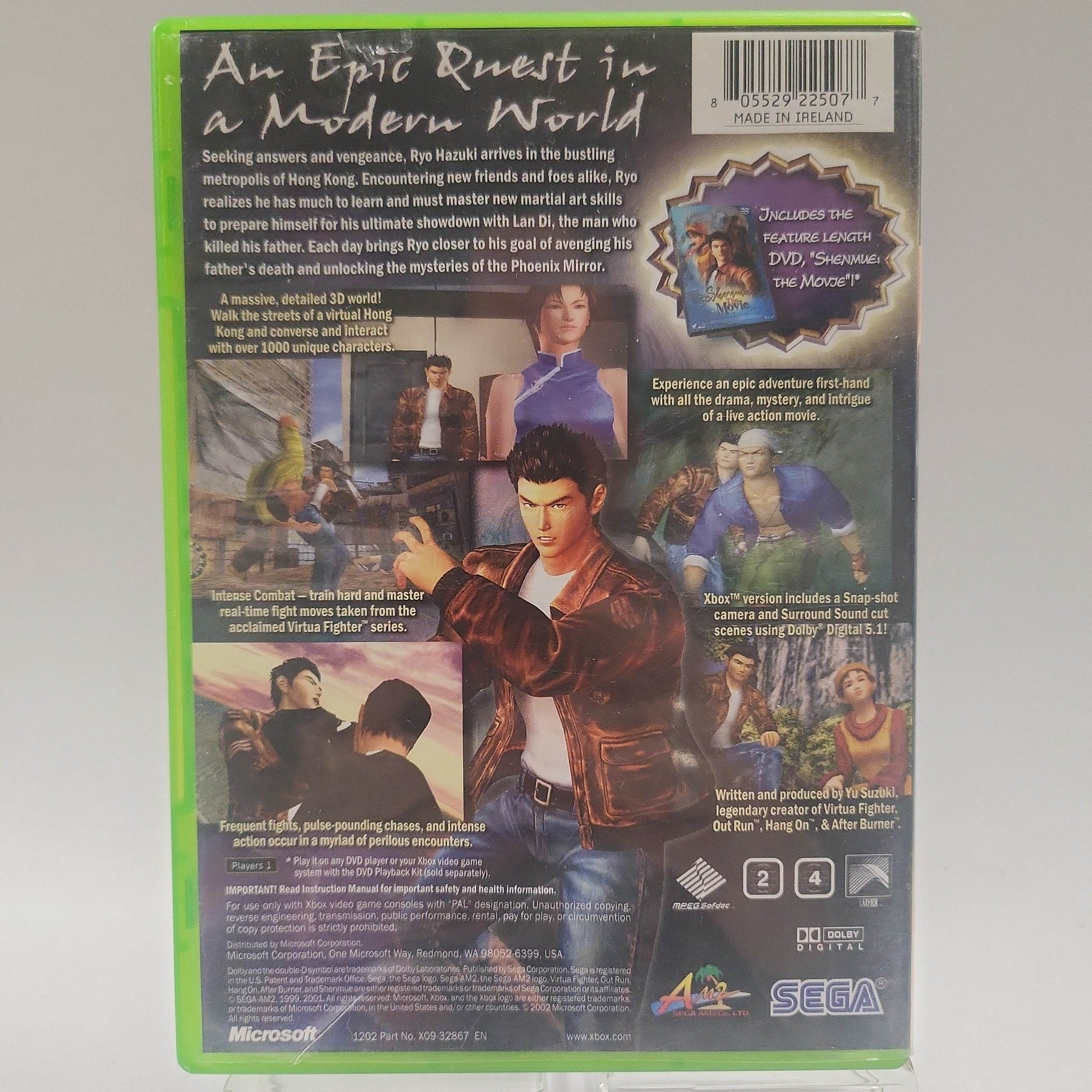 Shenmue II Xbox Original - Feniks Gameshop