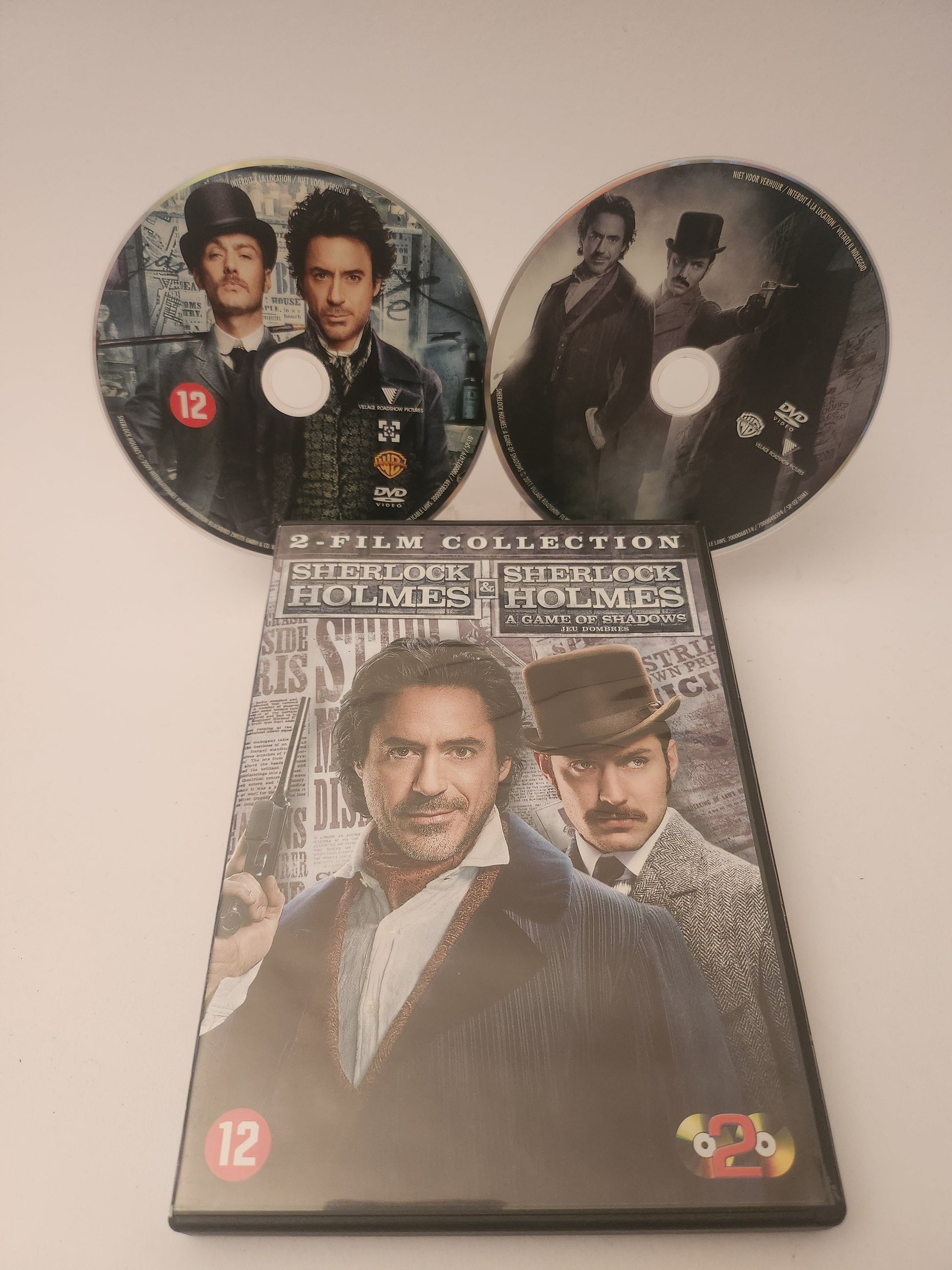 Sherlock Holmes & Sherlock Holmes a Game of Shadows 2 in 1 Dvd - Dvd Volwassenen