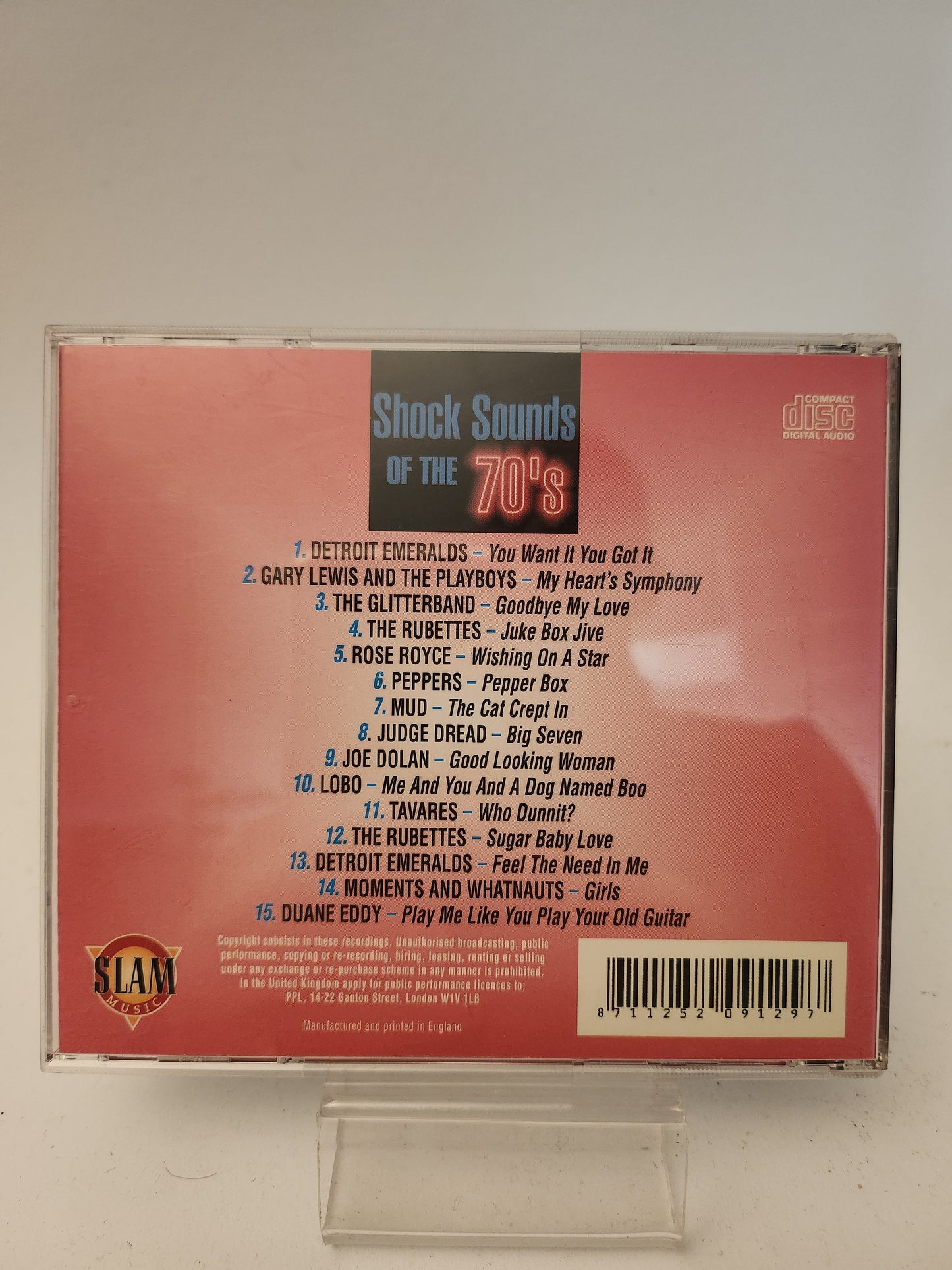 Shock Sounds of the ’70’s CD - Cd