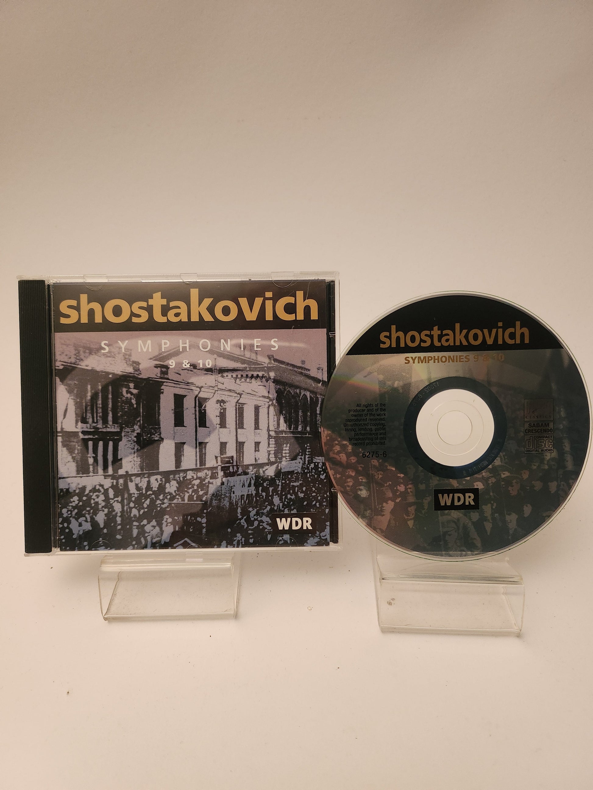 Shostakovich: Symphonies 9 & 10 CD - Cd