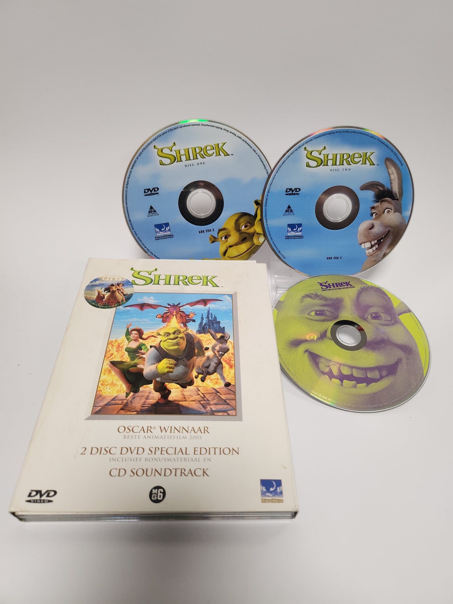 Shrek: 2 Disc Special Edition + Soundtrack DVD Kids - Dvd kids