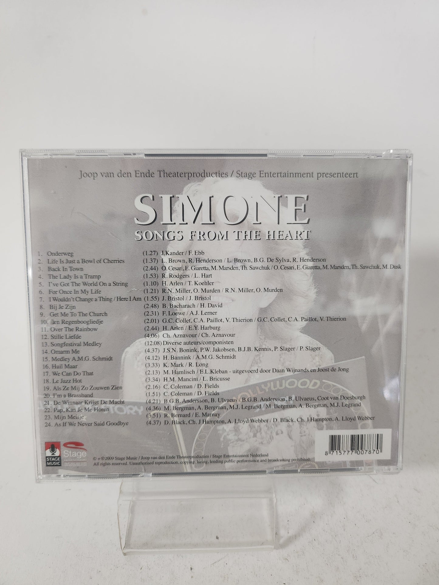 Simone: Songs from the Heart CD - Cd