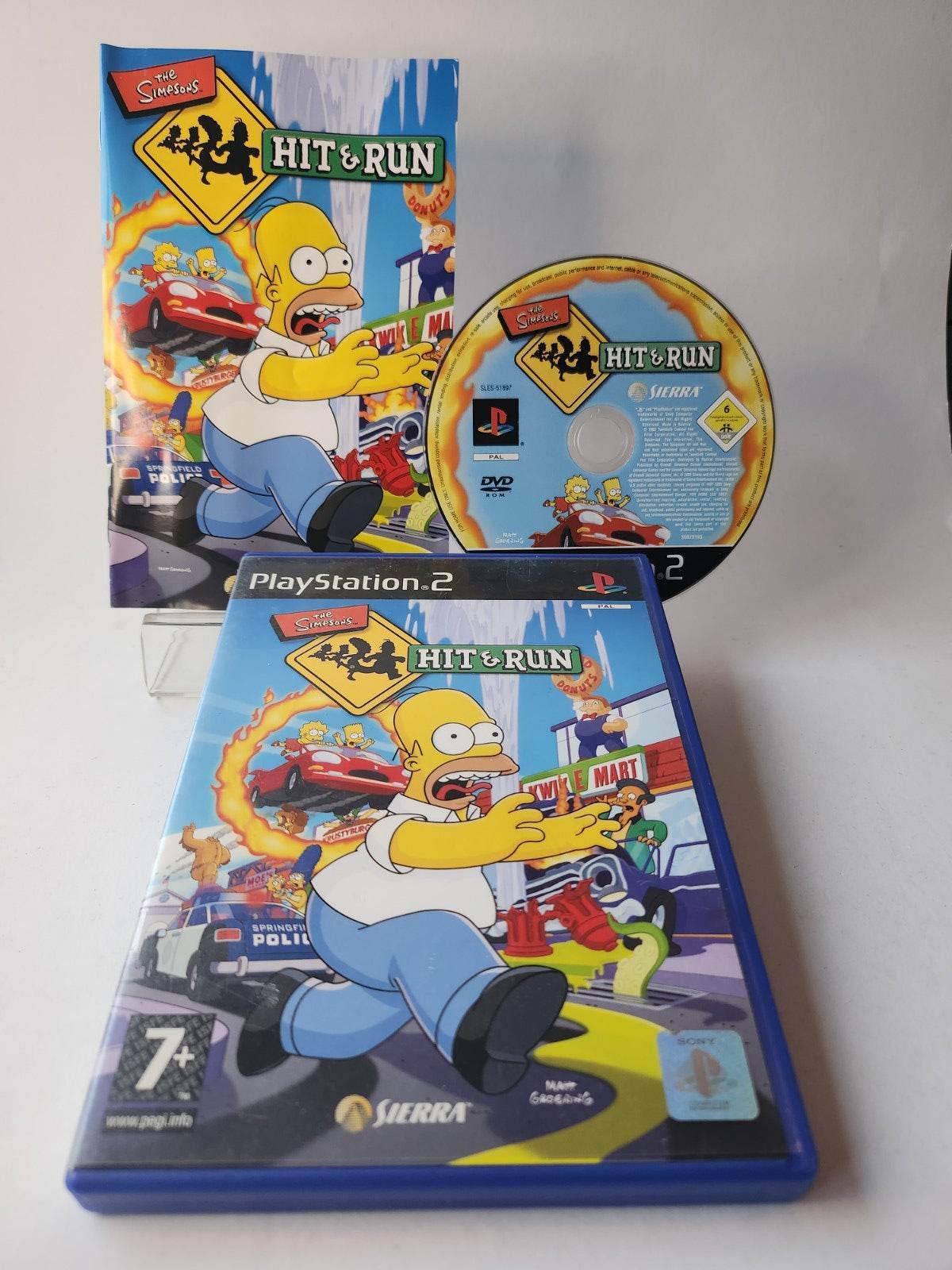 Simpsons Hit & Run Playstation 2 - Feniks Gameshop