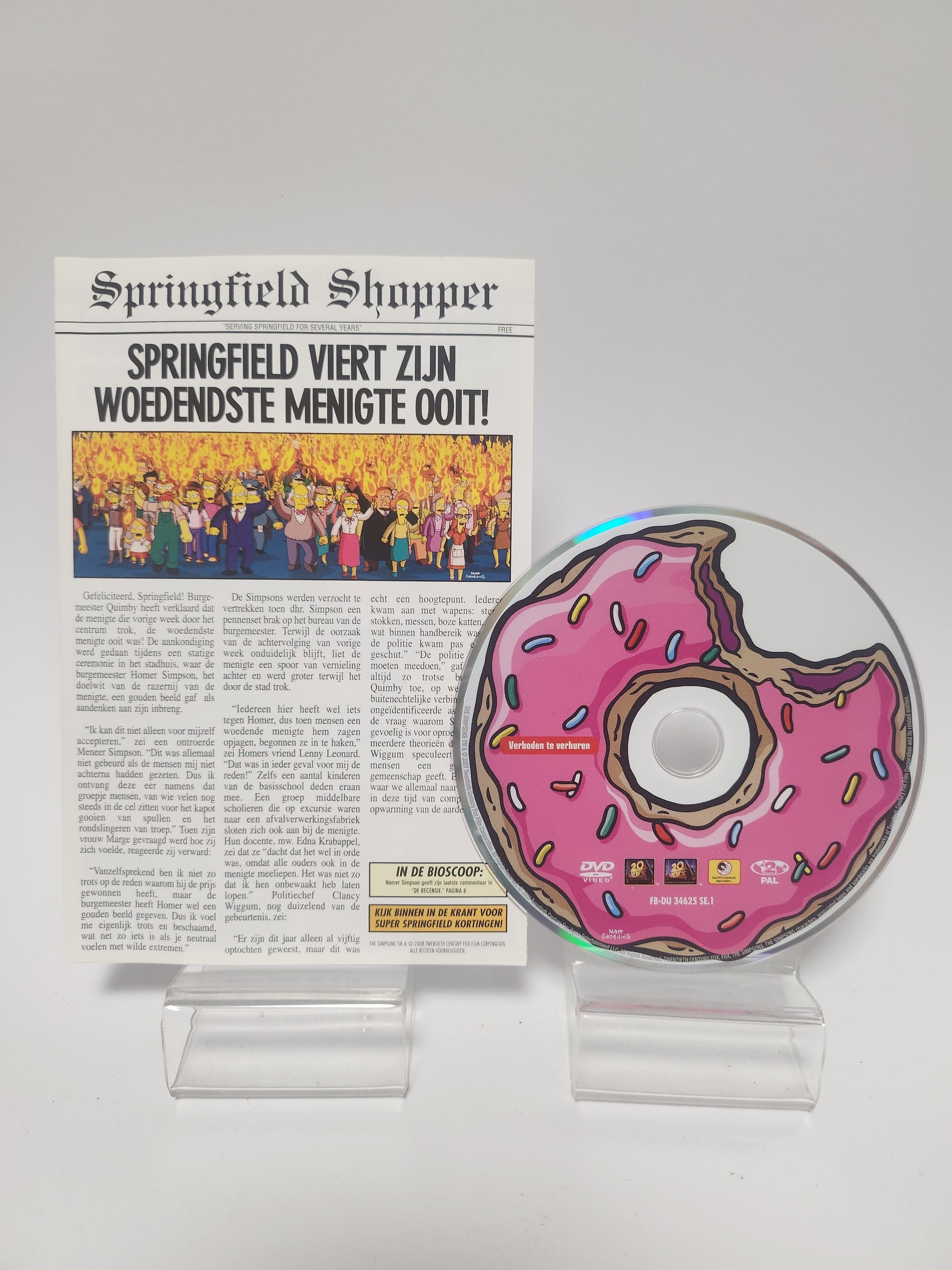 Simpsons the Movie DVD Kids - Dvd kids