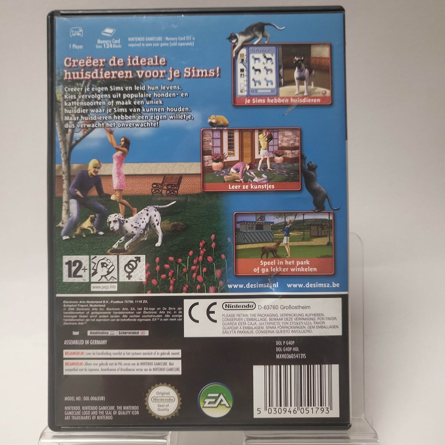 Sims 2 Huisdieren Nintendo Gamecube - Feniks Gameshop