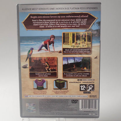 Sims 2 op een Onbewoond Eiland Platinum PS2 - Feniks Gameshop