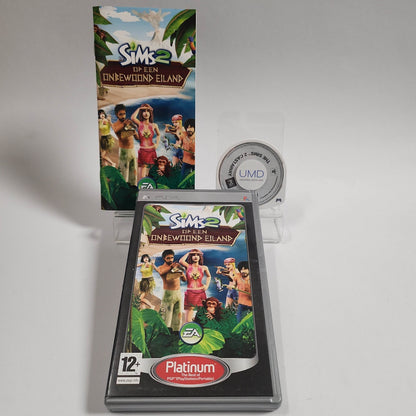 Sims 2 Op een Onbewoond Eiland Platinum PSP - Feniks Gameshop