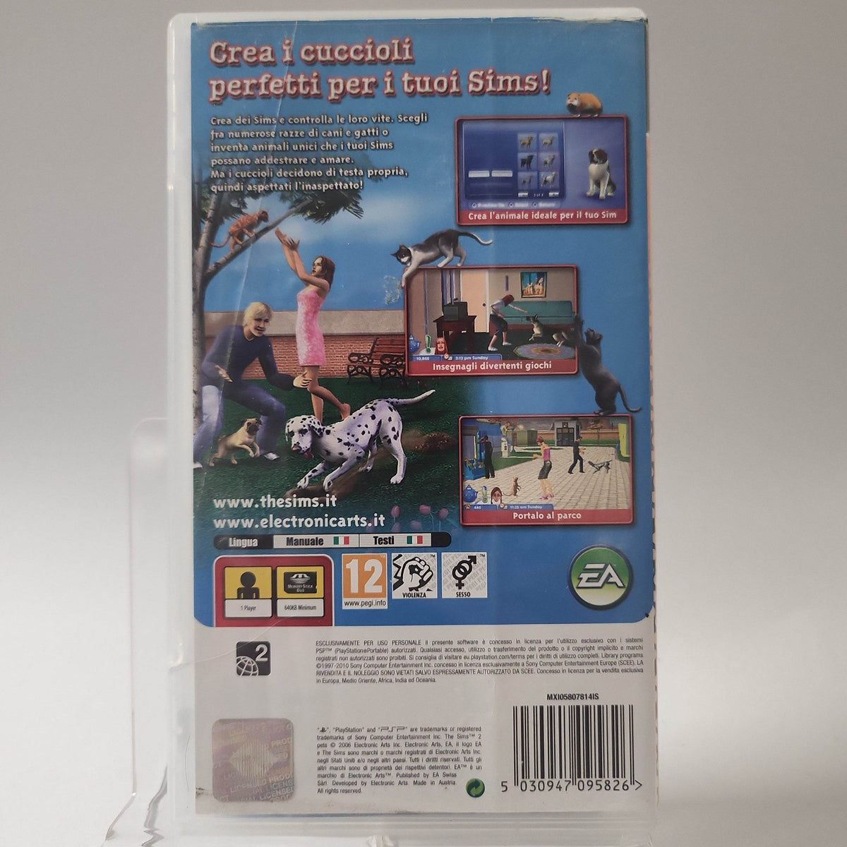 Sims 2 Pets Essentials Playstation Portable - Feniks Gameshop