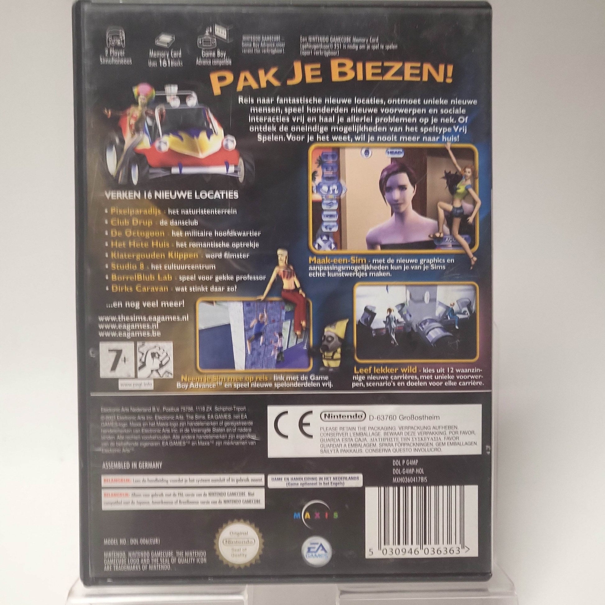 Sims Erop Uit! Nintendo Gamecube - Feniks Gameshop