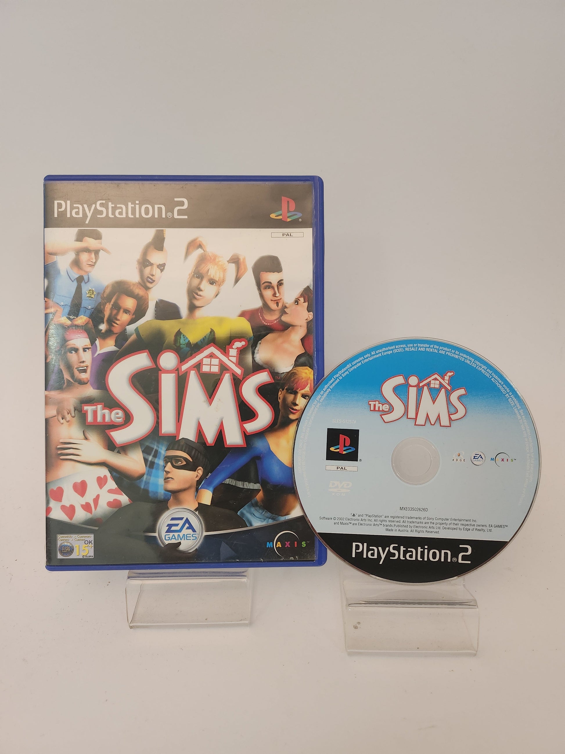 Sims (No Book) PlayStation 2 - Playstation 2 Games