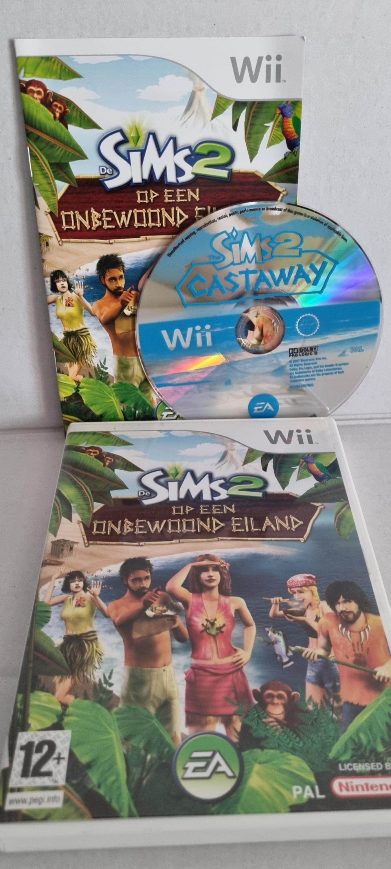 Sims: Op een onbewoond eiland Nintendo Wii - Feniks Gameshop