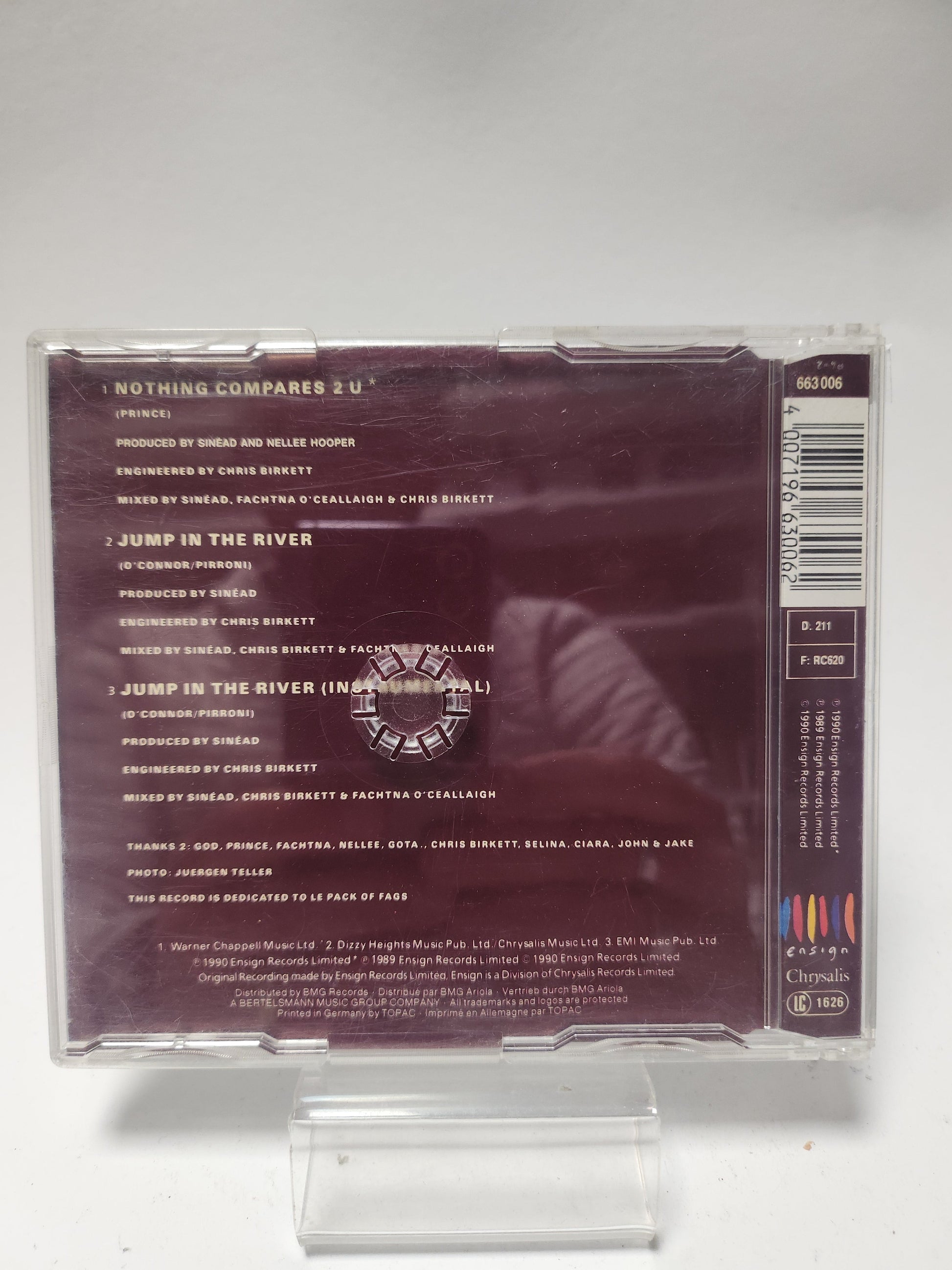 Sinead O’Connor: Nothing Compares 2 U CD Single - CD Single