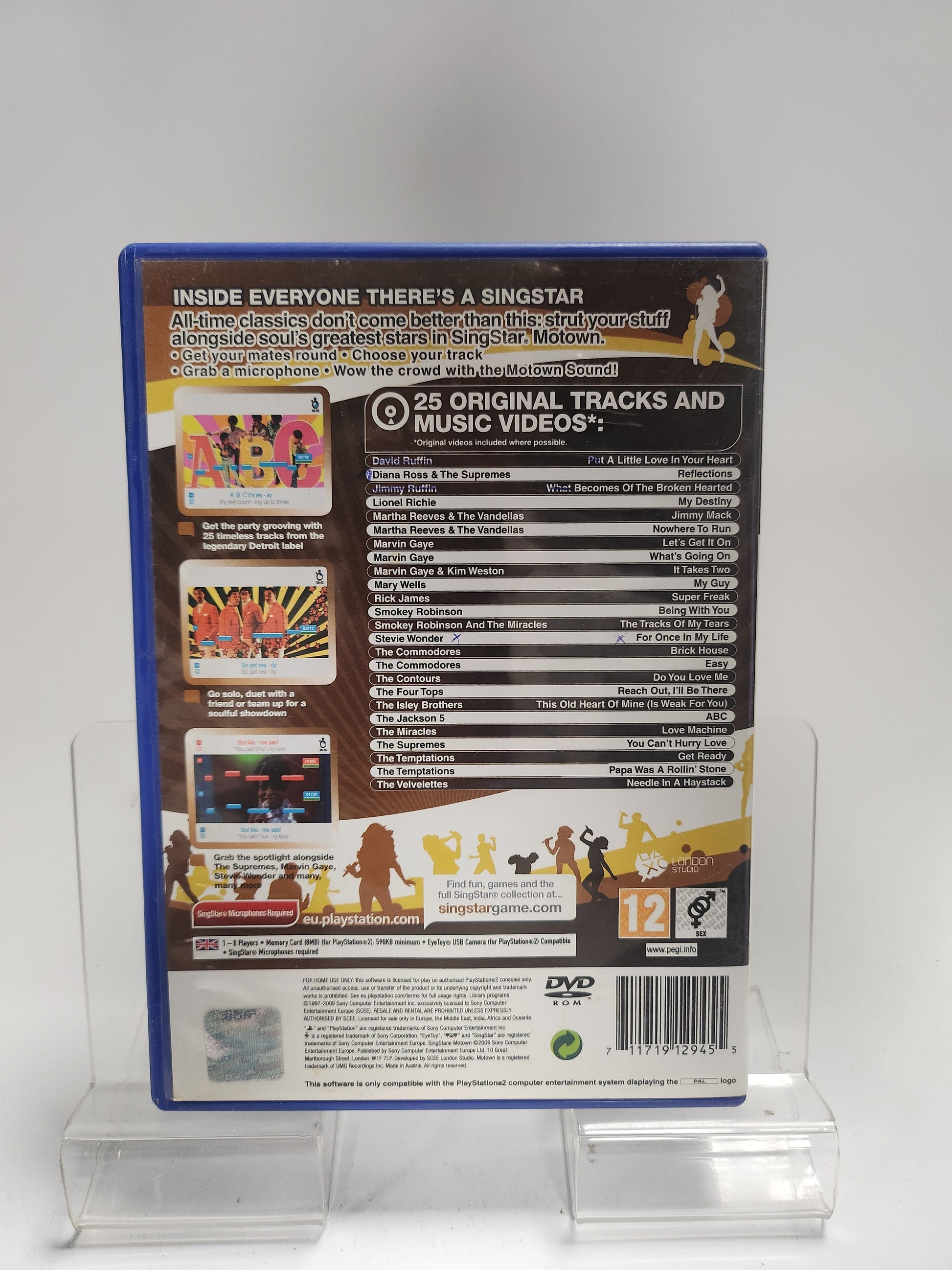 Singstar Motown Playstation 2 - Playstation 2 Games