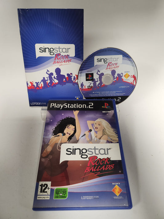 Singstar Rock Ballads Playstation 2 - Playstation 2 Games