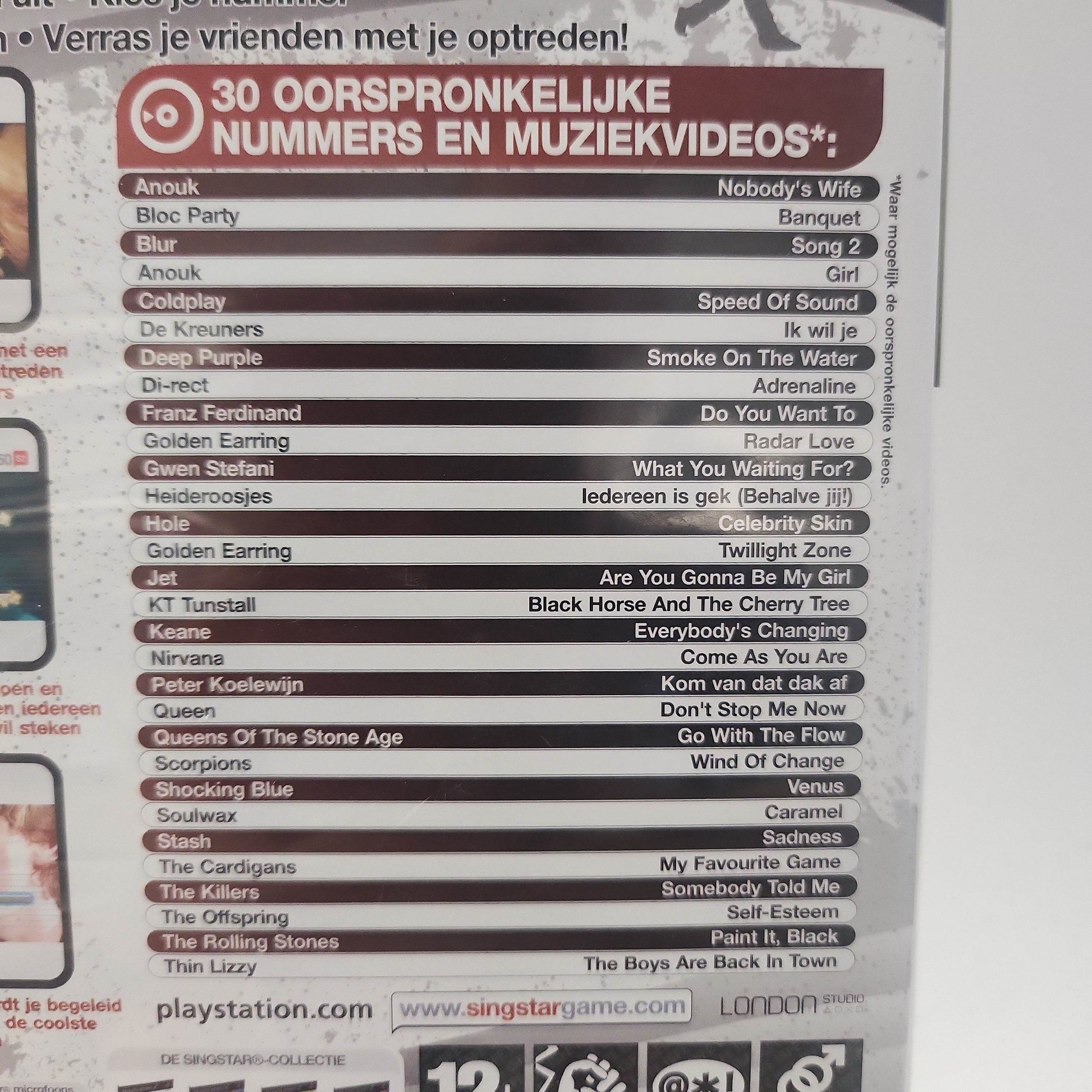 Singstar Rocks TMF Playstation 2 - Feniks Gameshop