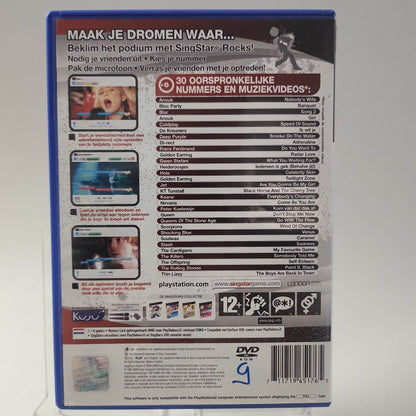 Singstar Rocks TMF Playstation 2 - Feniks Gameshop