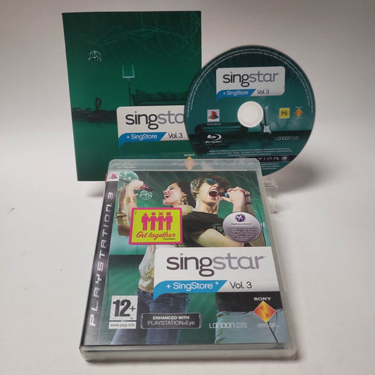 Singstar Volume 3 Playstation 3 - Feniks Gameshop