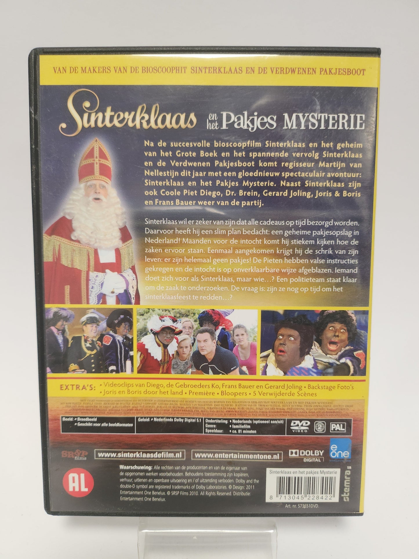 Sinterklaas en het Pakjes Mysterie DVD Kids - Dvd kids