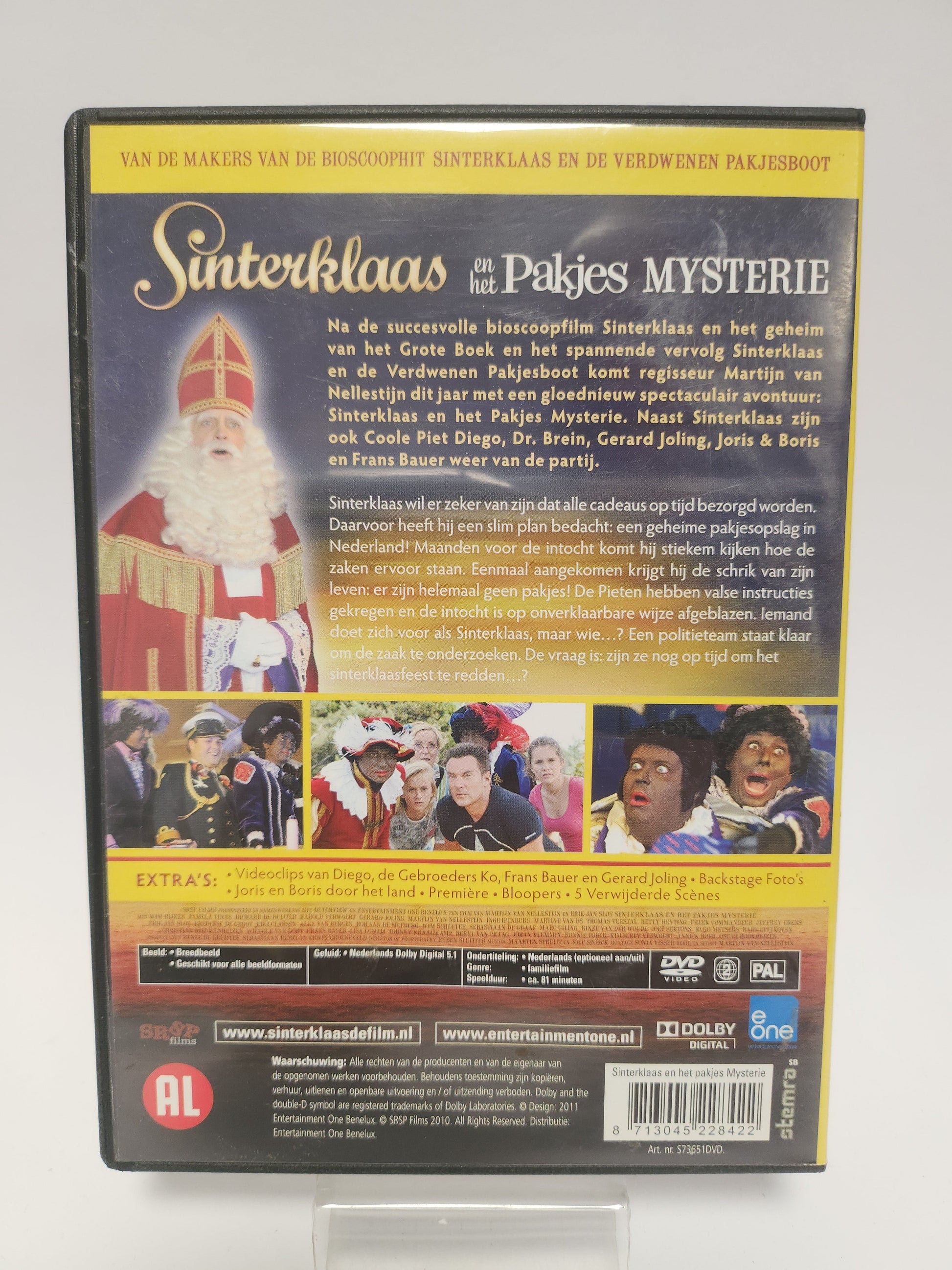 Sinterklaas en het Pakjes Mysterie DVD Kids - Dvd kids