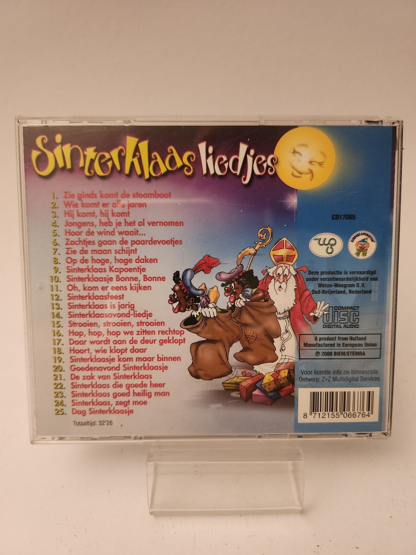 Sinterklaas Liedjes CD - Cd