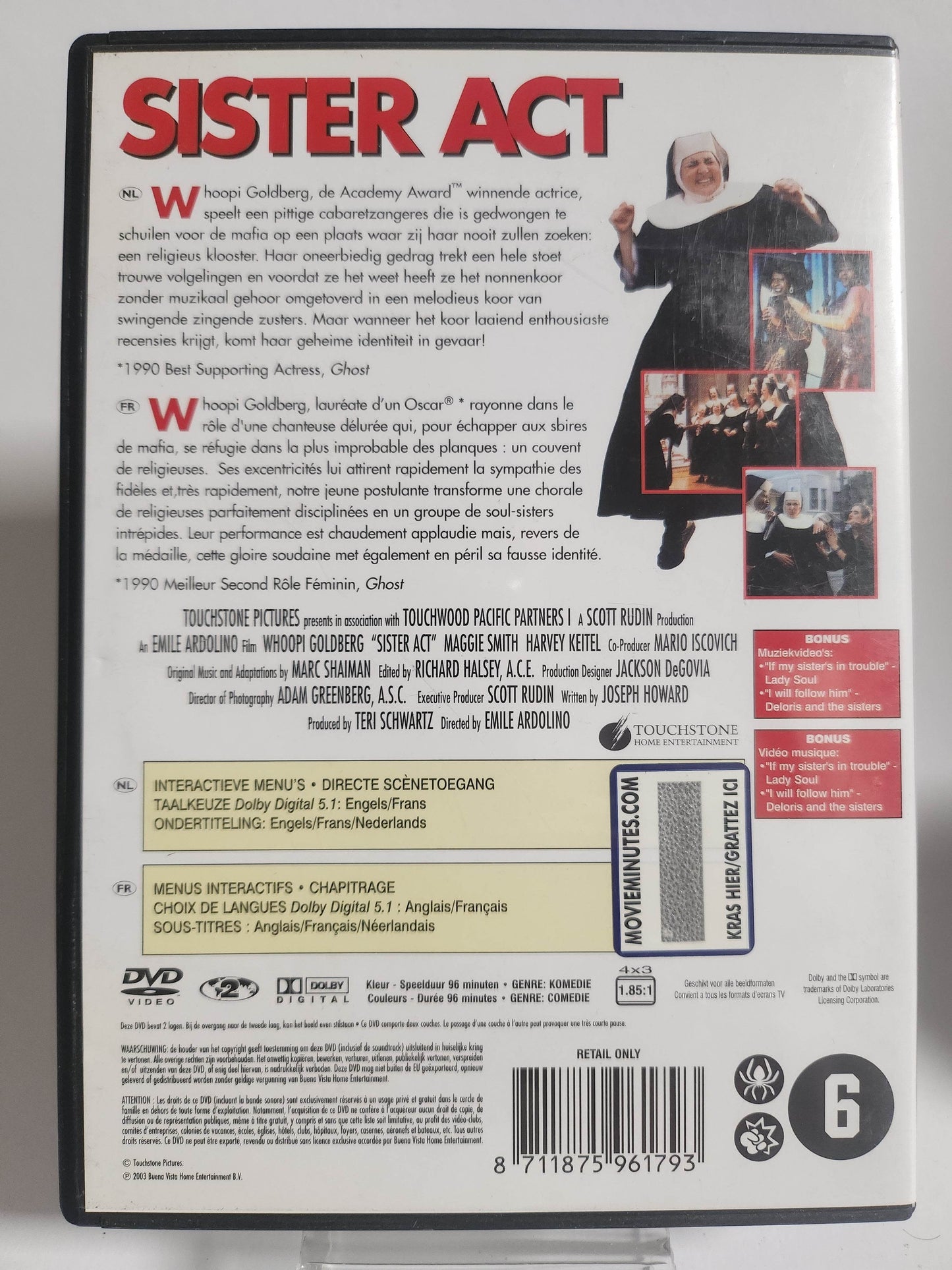 Sister Act DVD - Feniks Gameshop