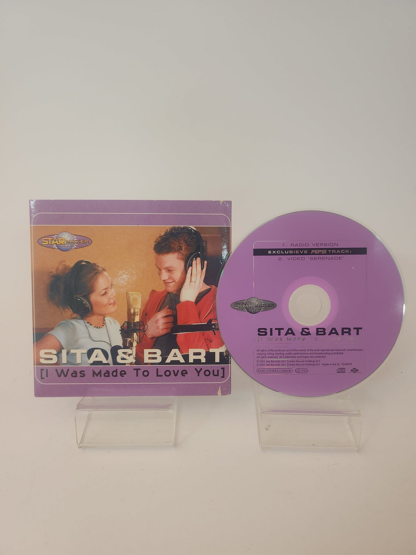 Sita & Bart: I was Made to Love You CD Single - CD Single