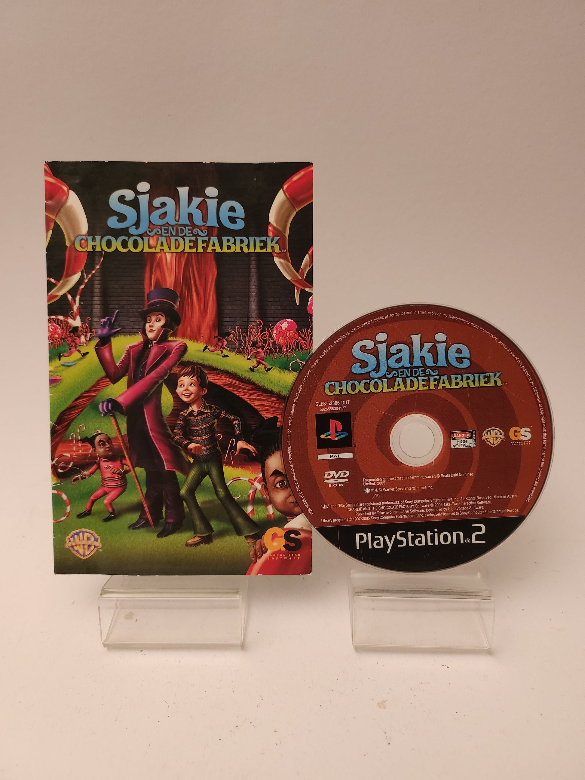 Sjakie en de Chocoladefabriek Playstation 2 - Playstation 2 Games