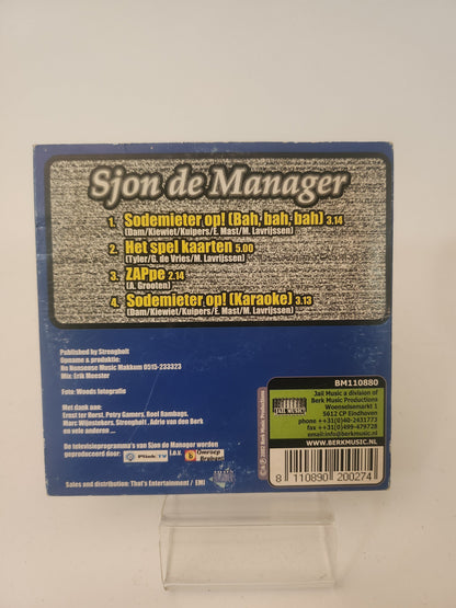 Sjon de Manager: Sodemieter Op CD Single - CD Single