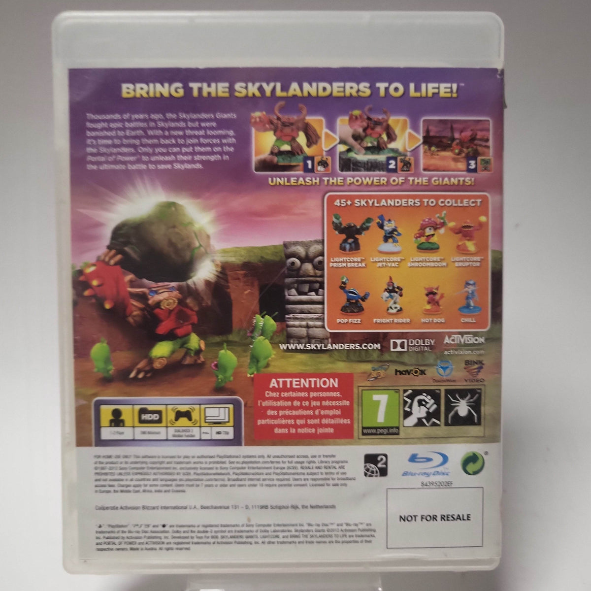 Skylanders Giants (game only) Playstation 3 - Feniks Gameshop