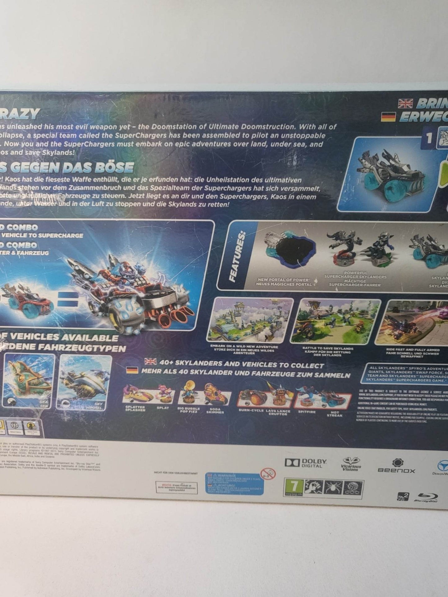 Skylanders Super Chargers Dark Edition Starterpack PS3 - Feniks Gameshop