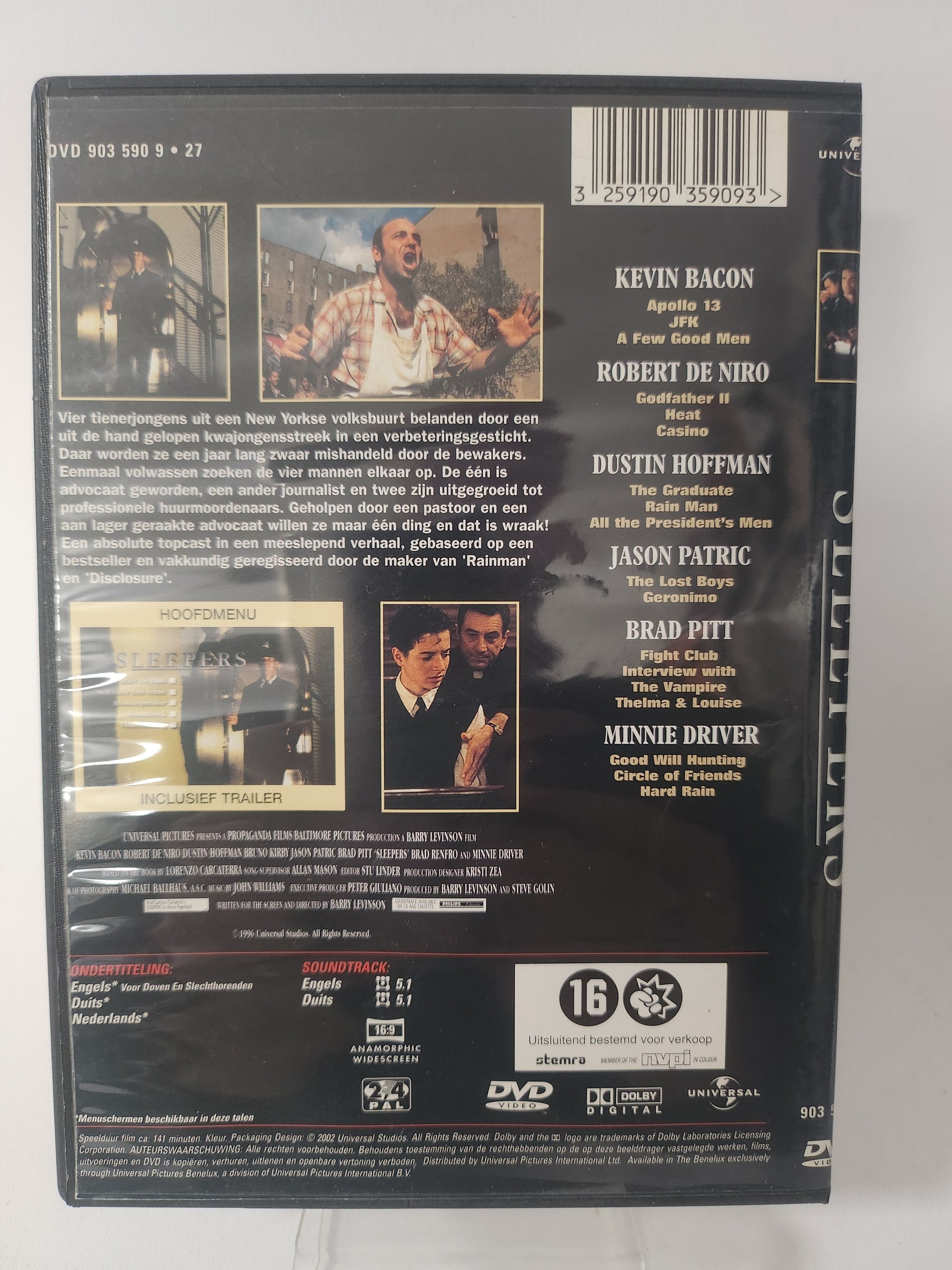Sleepers Dvd - Dvd Volwassenen